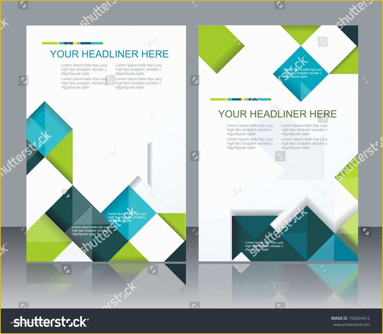 Folder Design Template Free Of Vector Brochure Template Design with Cubes and Arrows