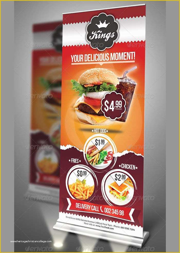 Food Banner Design Template Free Of 19 Outdoor Banner Designs