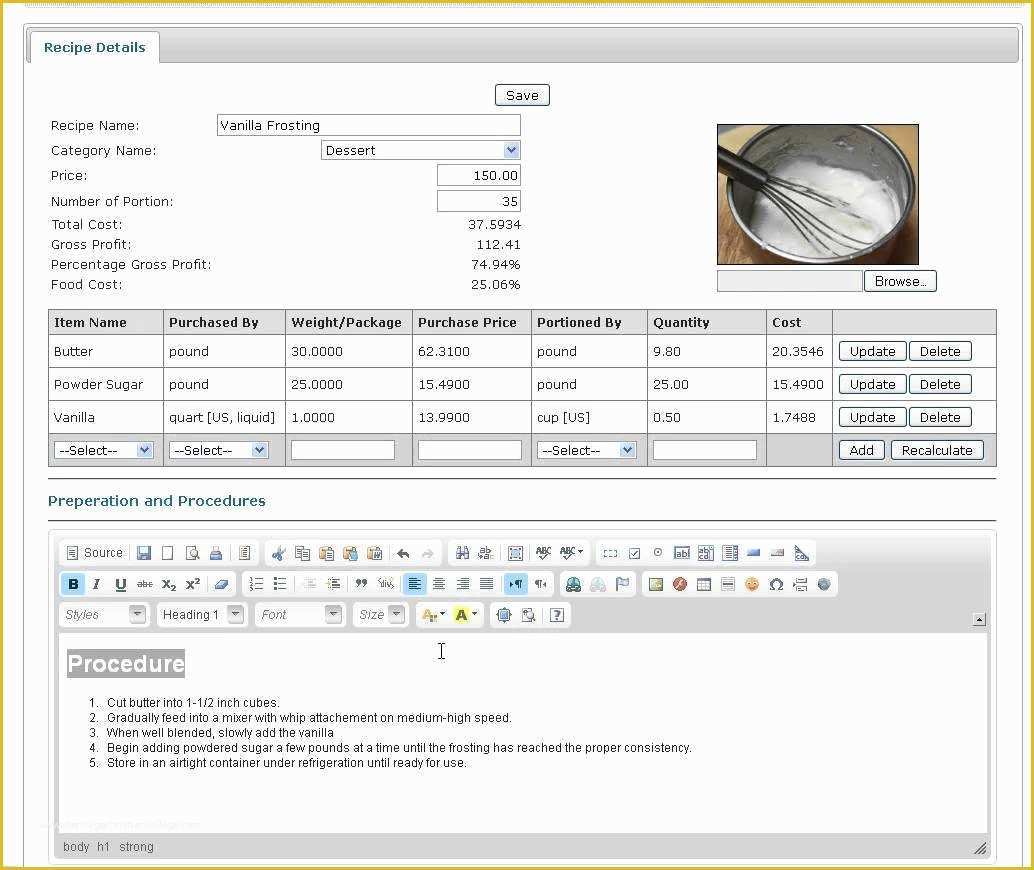 Food Costing Template Free Download Of Food Cost Calculator Spreadsheet within Food Cost