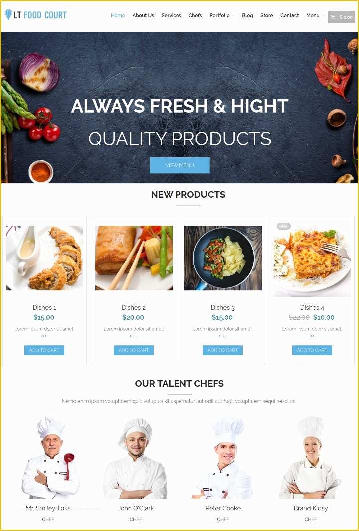 Food Delivery Website Templates Free Download Of 17 Line Food ordering &amp; Delivery Website Templates