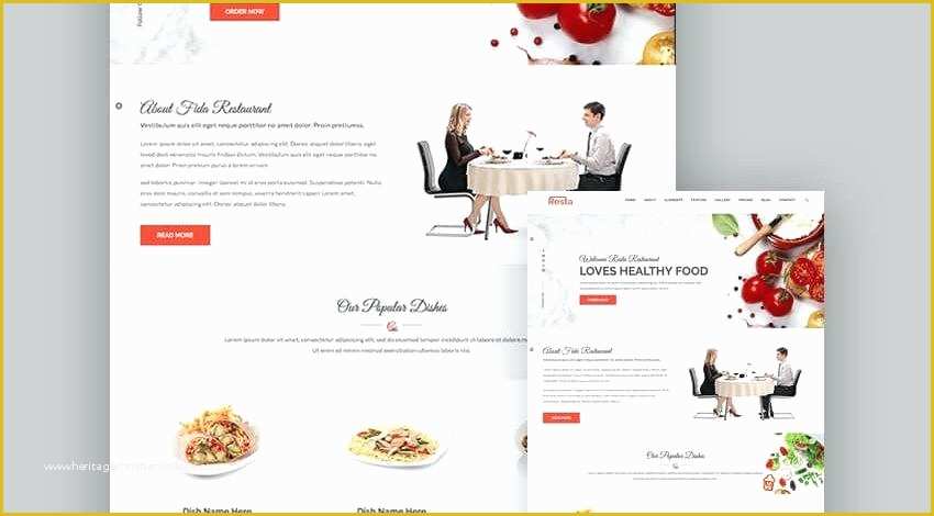 Food Delivery Website Templates Free Download Of Blank Food Web Template Restaurant Website Templates Free