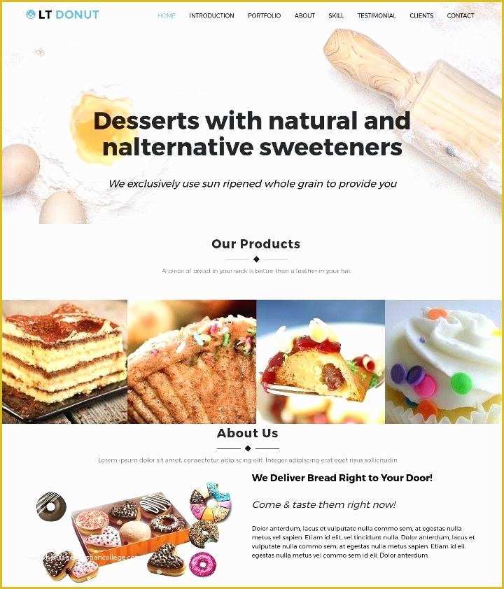 Food Delivery Website Templates Free Download Of Delivery Website Template Food theme Pizza Free Download