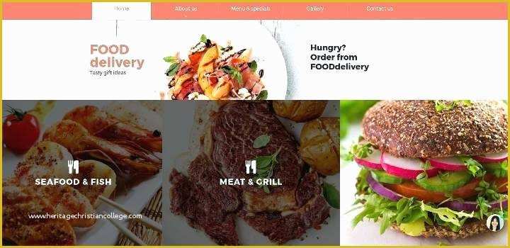 Food Delivery Website Templates Free Download Of Elegant Cafe Restaurant Free Website Template Templates