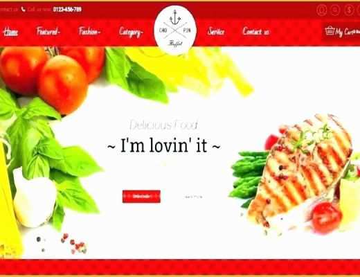 Food Delivery Website Templates Free Download Of Elegant Cafe Restaurant Free Website Template Templates