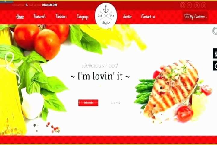 Food Delivery Website Templates Free Download Of Elegant Cafe Restaurant Free Website Template Templates