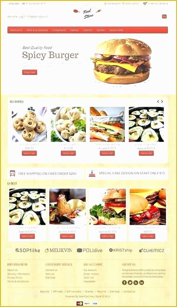 Food Delivery Website Templates Free Download Of Food Delivery Website Template Download Free