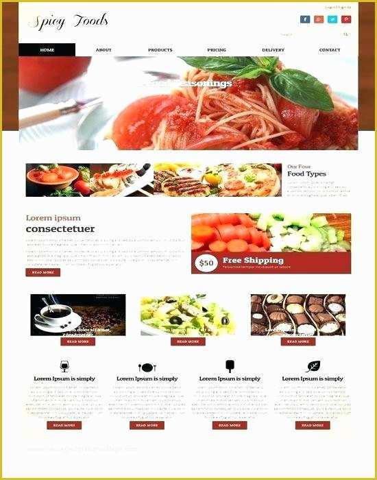 Food Delivery Website Templates Free Download Of Online ordering Website Template