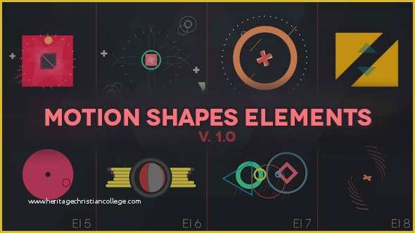 Food Menu Slideshow after Effects Template Free Download Of Shapes by Motionpatriot