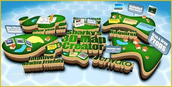 Food Menu Slideshow after Effects Template Free Download Of Sharky S 3d Map Creator V1 0 by Yunlai