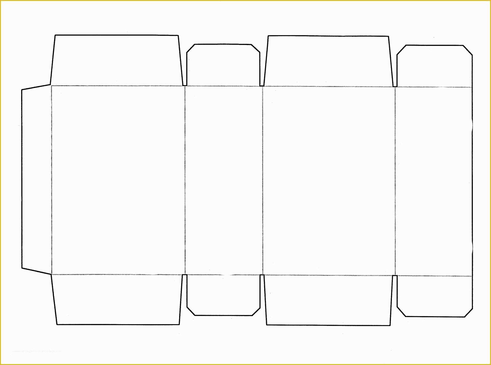 Food Packaging Design Templates Free Of Box Template Printable