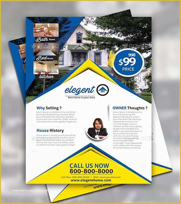 For Sale Flyer Template Free Download Of 20 House for Sale Flyer Templates Free Psd Vector Png