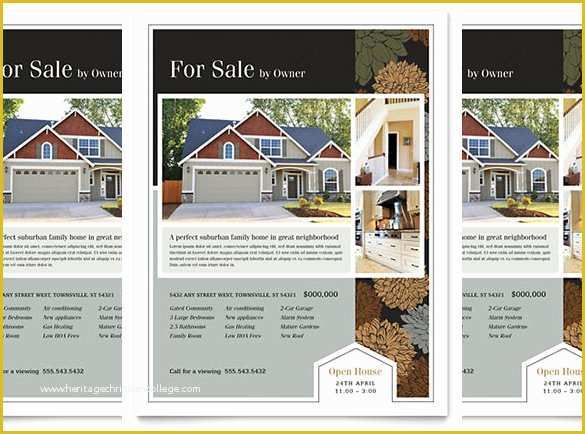 For Sale Flyer Template Free Download Of 38 Real Estate Flyer Templates Psd Ai Word Indesign