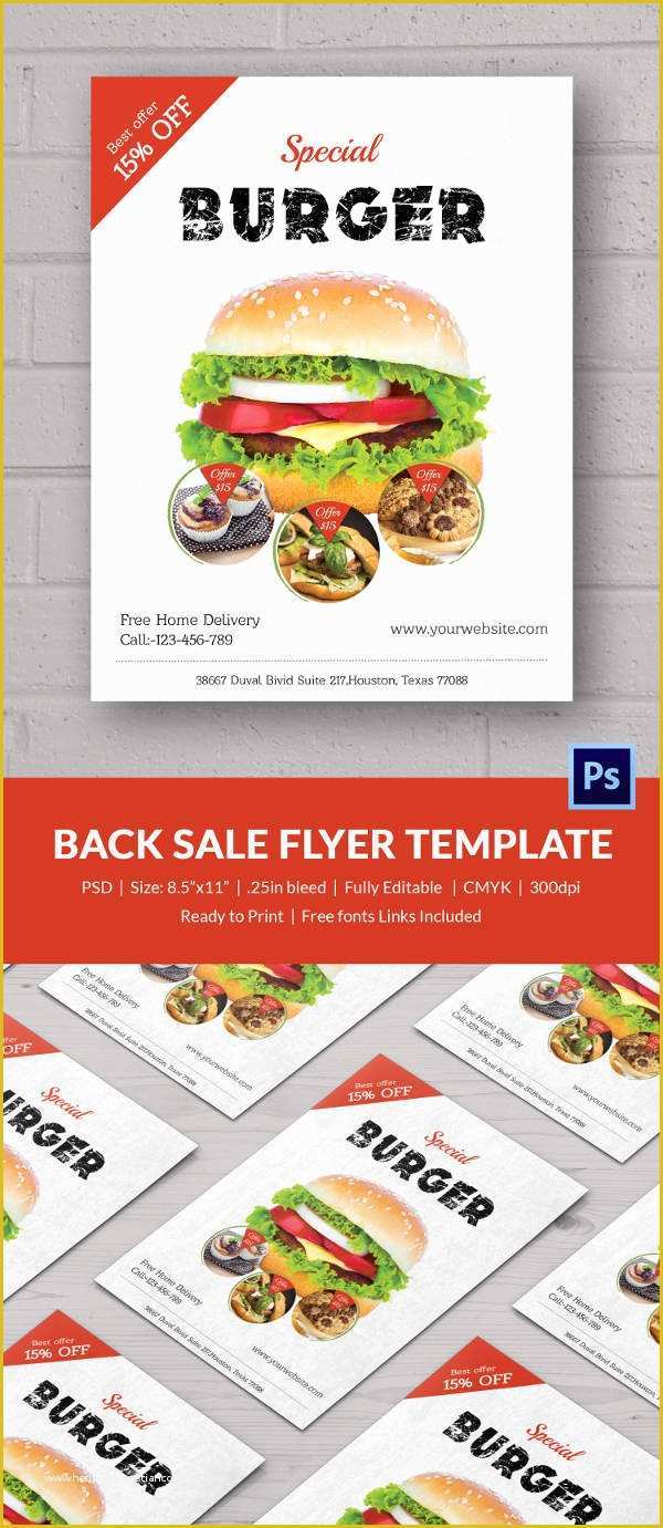 For Sale Flyer Template Free Download Of Bake Sale Flyer Template 34 Free Psd Indesign Ai