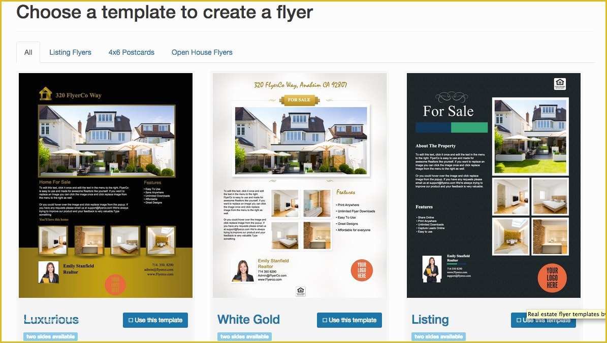 For Sale Flyer Template Free Download Of Free Real Estate Flyer Templates Download & Print today