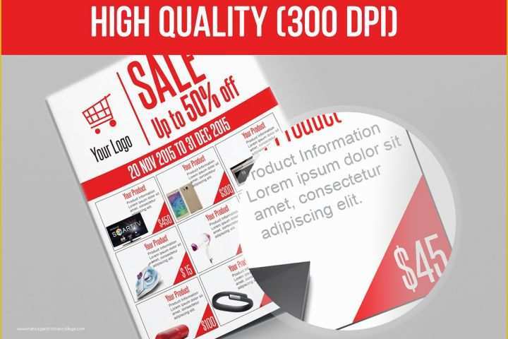 For Sale Flyer Template Free Download Of Sale Flyer Free Psd Template Download On Behance