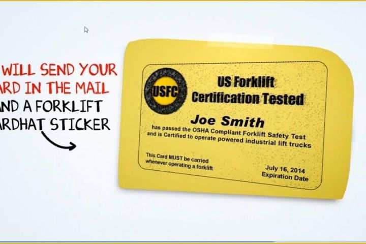 Forklift Certification Card Template Free Of Line forklift Certification Usforkliftcertification