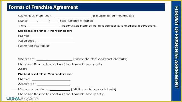 Franchise Agreement Template Free Download Of Business Plan Template for A Franchise Free Application