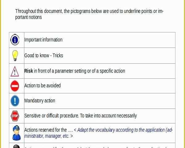 Franchise Manual Template Free Of Operations Manual Template Free