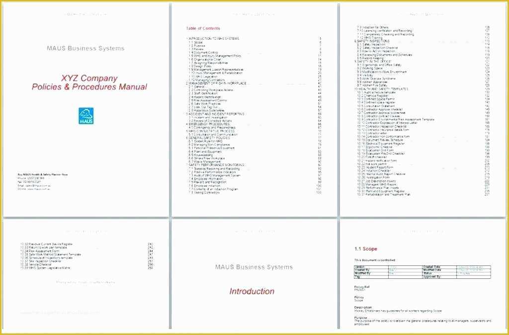 Franchise Operations Manual Template Free Download Of Download Small Business Operations Manual Template Free