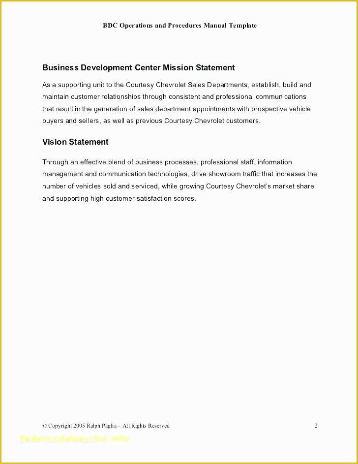 Franchise Operations Manual Template Free Download Of Operations Manual Template Free Beautiful Operations