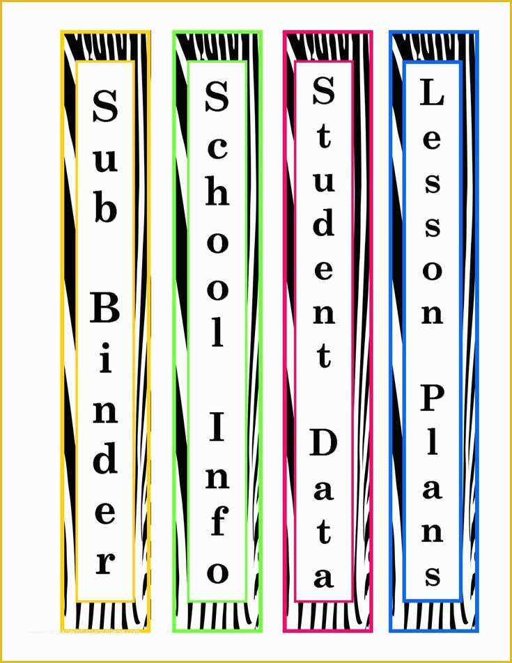 Free 1 Binder Spine Template Of 17 Best Ideas About Binder Spine Labels On Pinterest