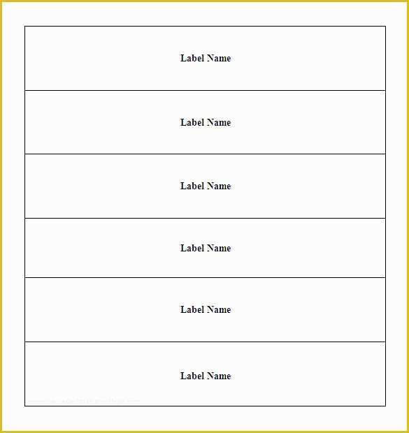 Free 1 Binder Spine Template Of 23 Microsoft Label Templates Free Word Excel Documents