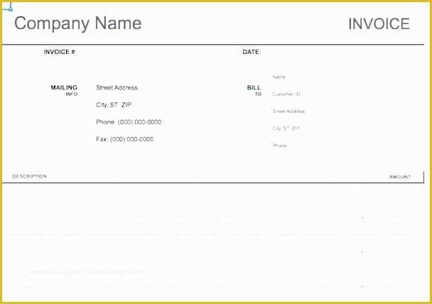 Free 1099 Misc Template Word Of 8 Free Printable Invoice Templates Word Sampletemplatess