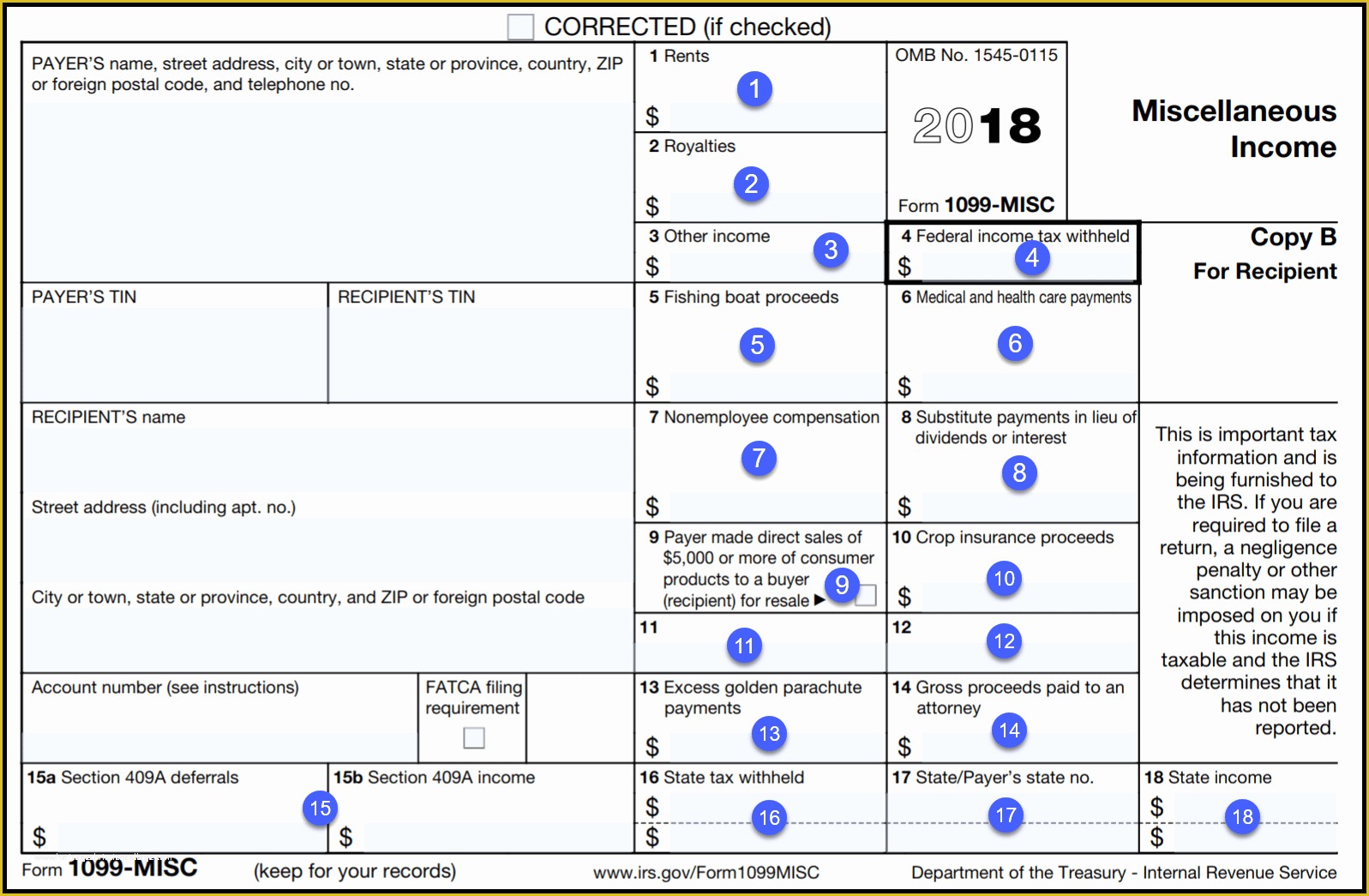 Free 1099 Misc Template Word Of Irs form 1099 Reporting for Small Business Owners