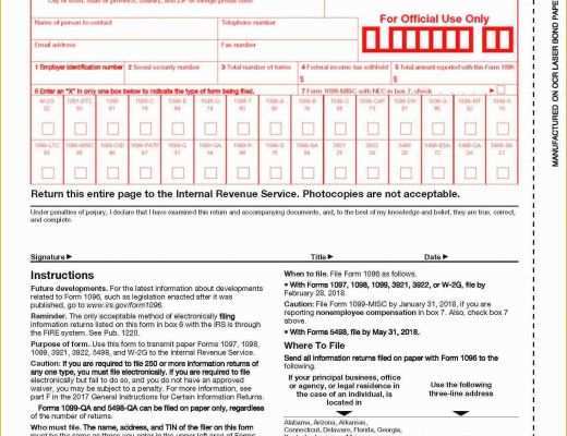 Free 1099 Misc Template Word Of Unique Irs 1099 Template 2016