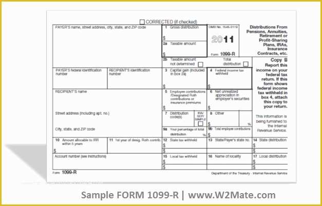 Free 2016 W2 Template Of 1099 R software 1099r Printing software