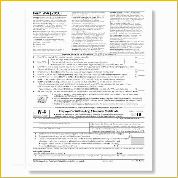 Free 2016 W2 Template Of 9 Best S Of Njw 4 forms 2016 Printable 2014 In E