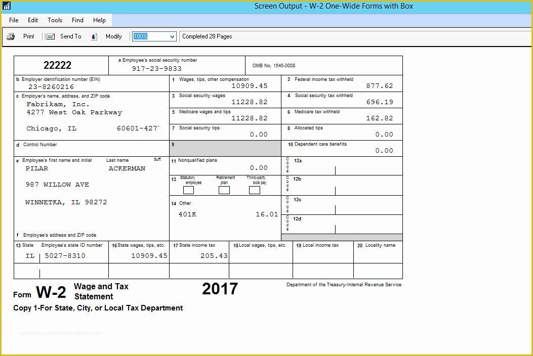 Free 2016 W2 Template Of Microsoft Fice W2 Template Templates Data 