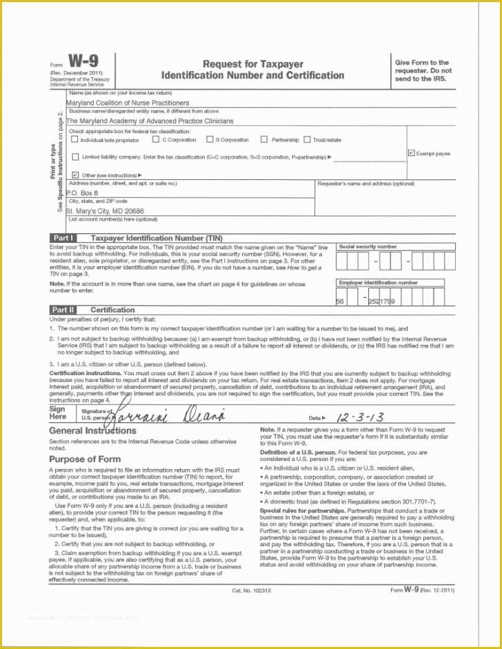 Free 2016 W2 Template Of Printable W 9 Tax form 2017 – W 9 form Template 34