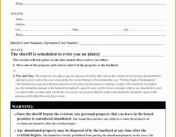 Free 3 Day Notice Template Of 3 Day Eviction Notice California Lodger Agreement form