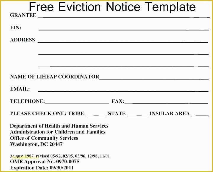 Free 3 Day Notice Template Of 3 Day Notice to Vacate Free Eviction forms with Regard 3