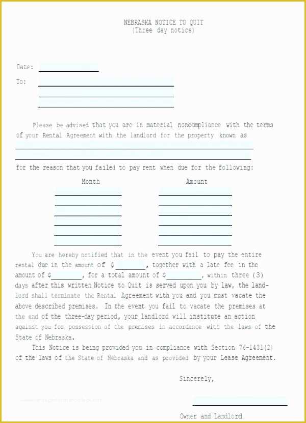 Free 3 Day Notice Template Of Copy 4 Eviction Notice Template Printable form formal
