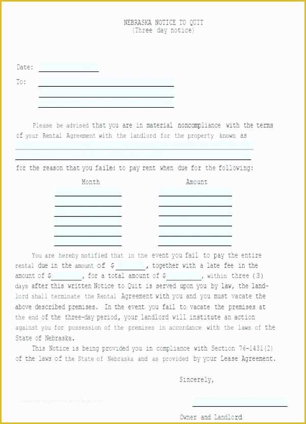 Free 3 Day Notice Template Of Copy 4 Eviction Notice Template Printable form formal