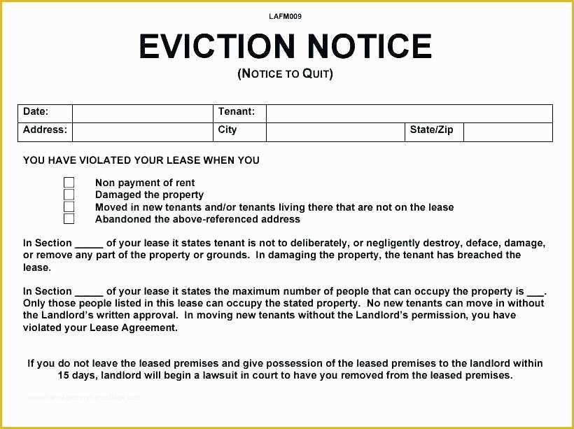 Free 3 Day Notice Template Of Free Eviction Letter Templates Day Notice Template to