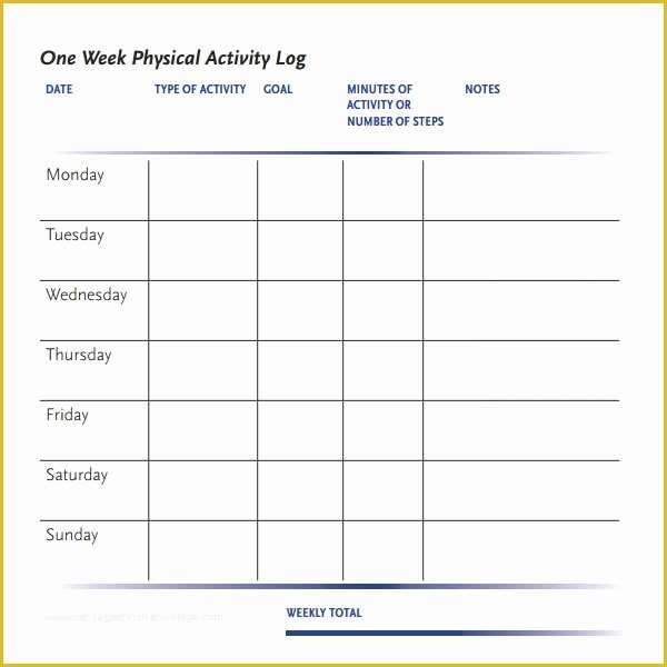 Free 3 Week Look Ahead Schedule Template Of Activity Log Template – 12 Free Word Excel Pdf