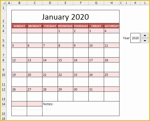 Free 3 Week Look Ahead Schedule Template Of Calendar Template In Excel Easy Excel Tutorial