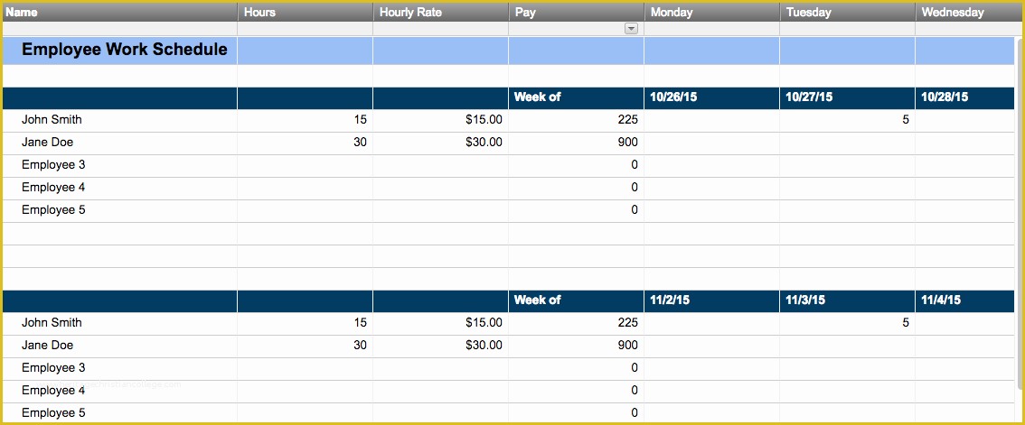 Free 3 Week Look Ahead Schedule Template Of Free Weekly Schedule Templates for Excel Smartsheet