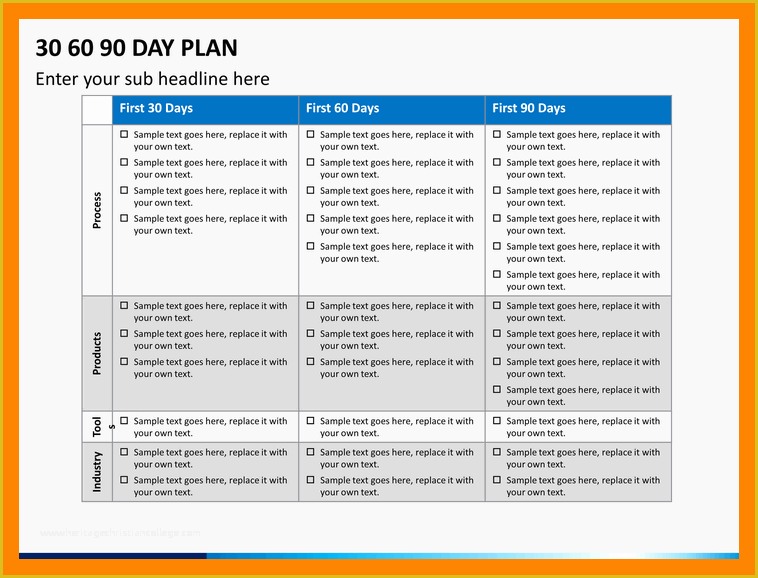 Free 30 60 90 Day Plan Template Word Of Great Sample 30 60 90 Day Plan 20 90 Day Plan
