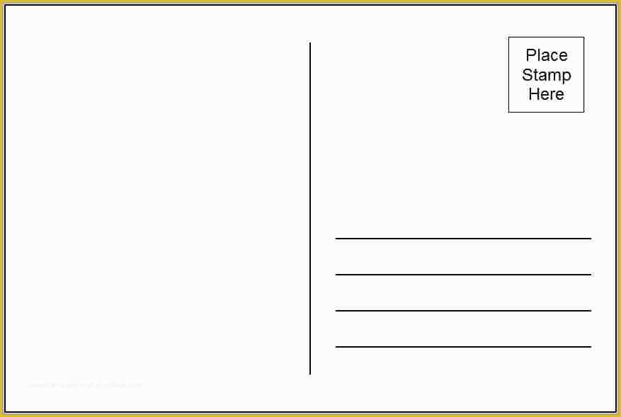 Free 4x6 Blank Postcard Template Of 4 X 6 Templates