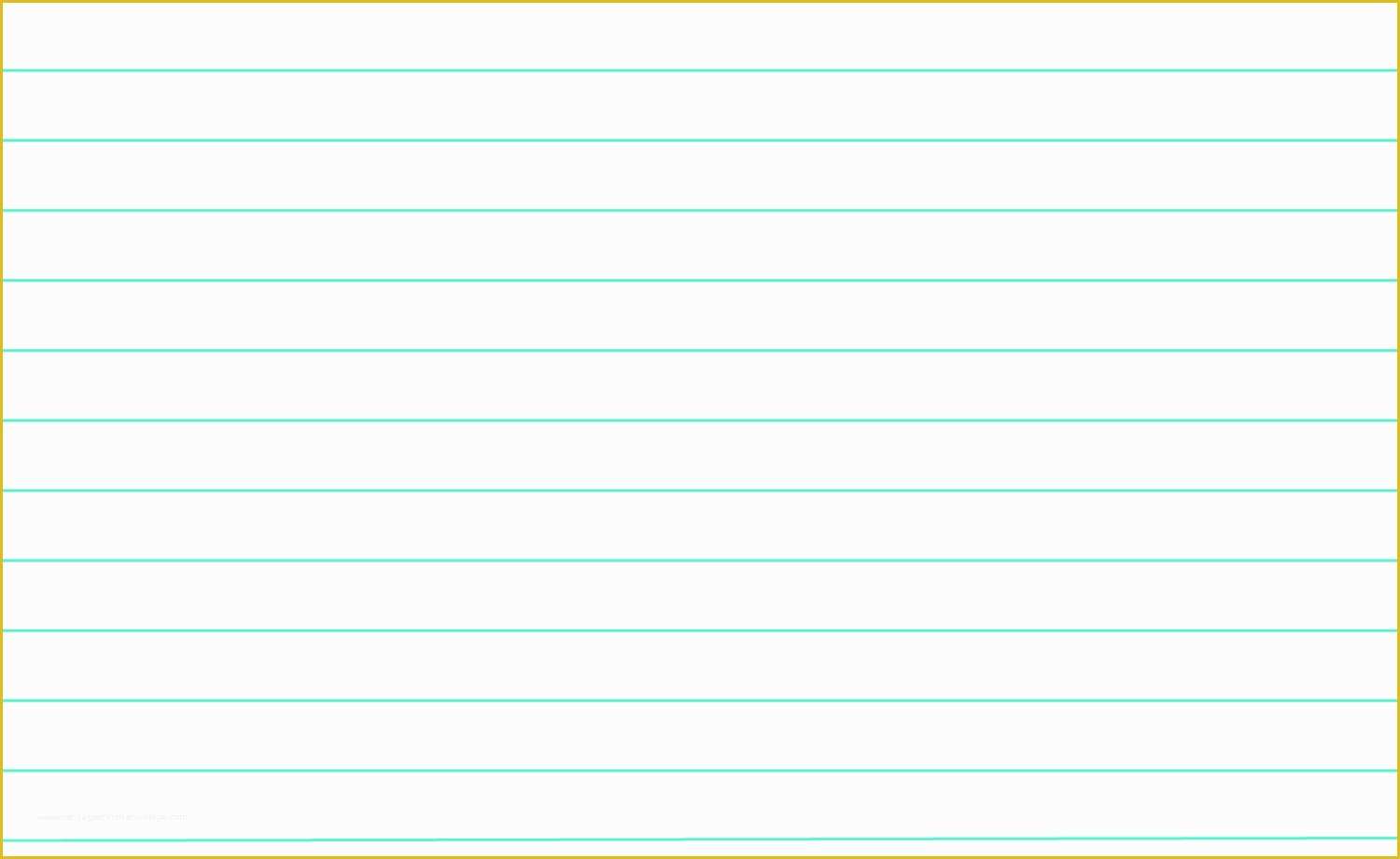 Printable Index Cards 4X6