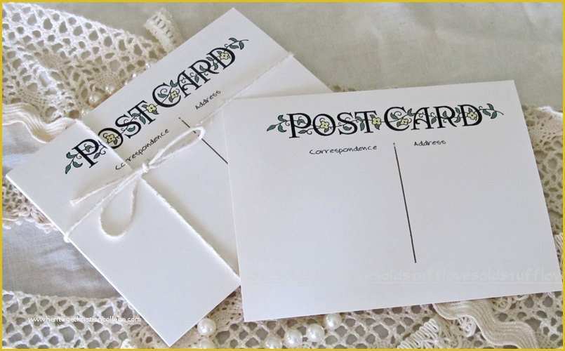 Free 4x6 Blank Postcard Template Of Blank Postcards 4x6 Postcard Template Make Your Own
