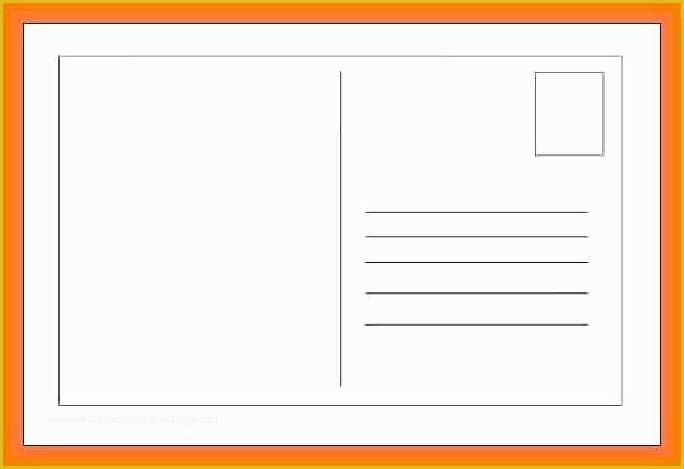 Free 4x6 Blank Postcard Template Of Postcard Back Template 4×6 Blank Postcards for Printing