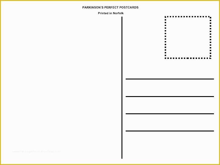 Free 4x6 Blank Postcard Template Of Postcard Reverse Template Back Blank Front 4×6 Mailing