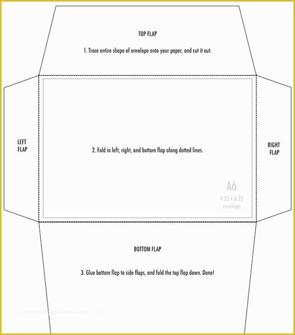 Free 4x6 Postcard Template Of 4x6 Envelope Template 7 Samples Examples format