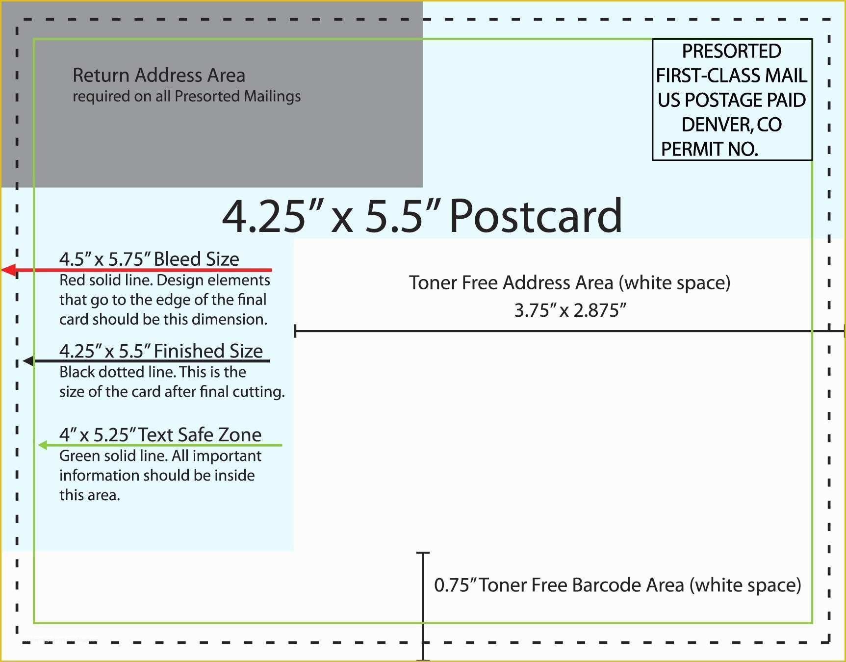 Free 4x6 Postcard Template Of 4x6 Postcard Template