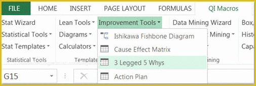 Free 5 why Template Excel Of Three Legged Five why Template for Excel